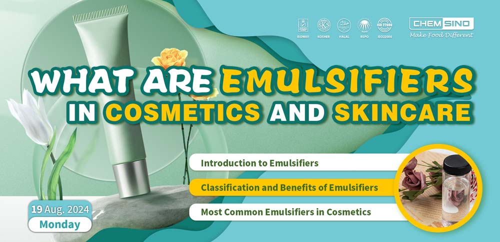 What are Emulsifiers in Cosmetics and Skincare